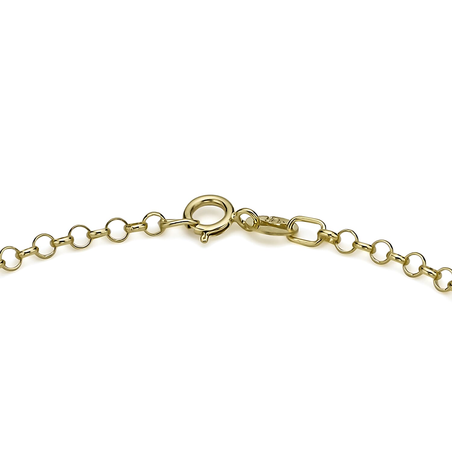 9K Yellow Gold  Bracelet (Size - 7),  Gold Wt. 1.5 Gms