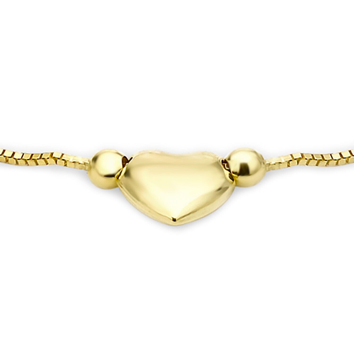 9K Yellow Gold  Anklet,  Gold Wt. 1.1 Gms