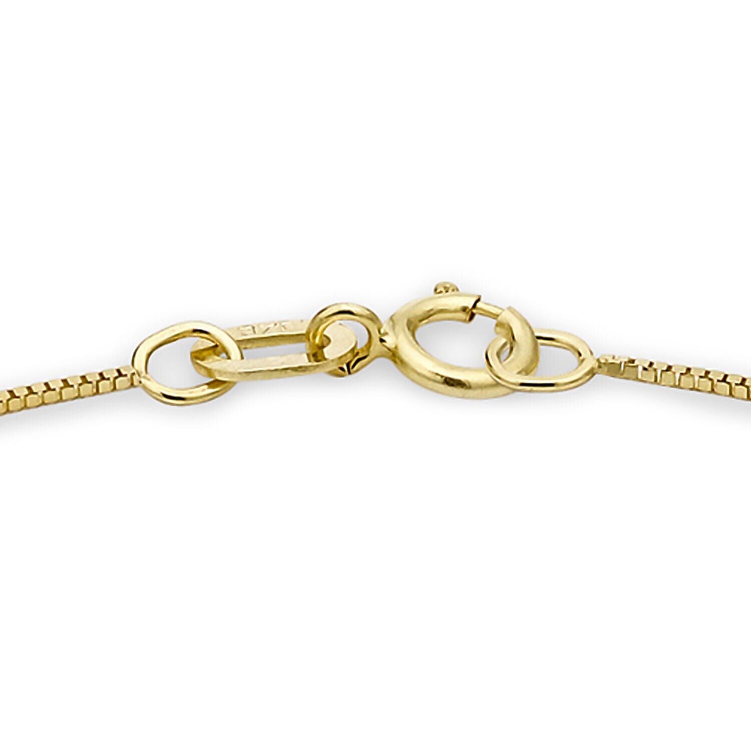 9K Yellow Gold  Anklet,  Gold Wt. 1.1 Gms