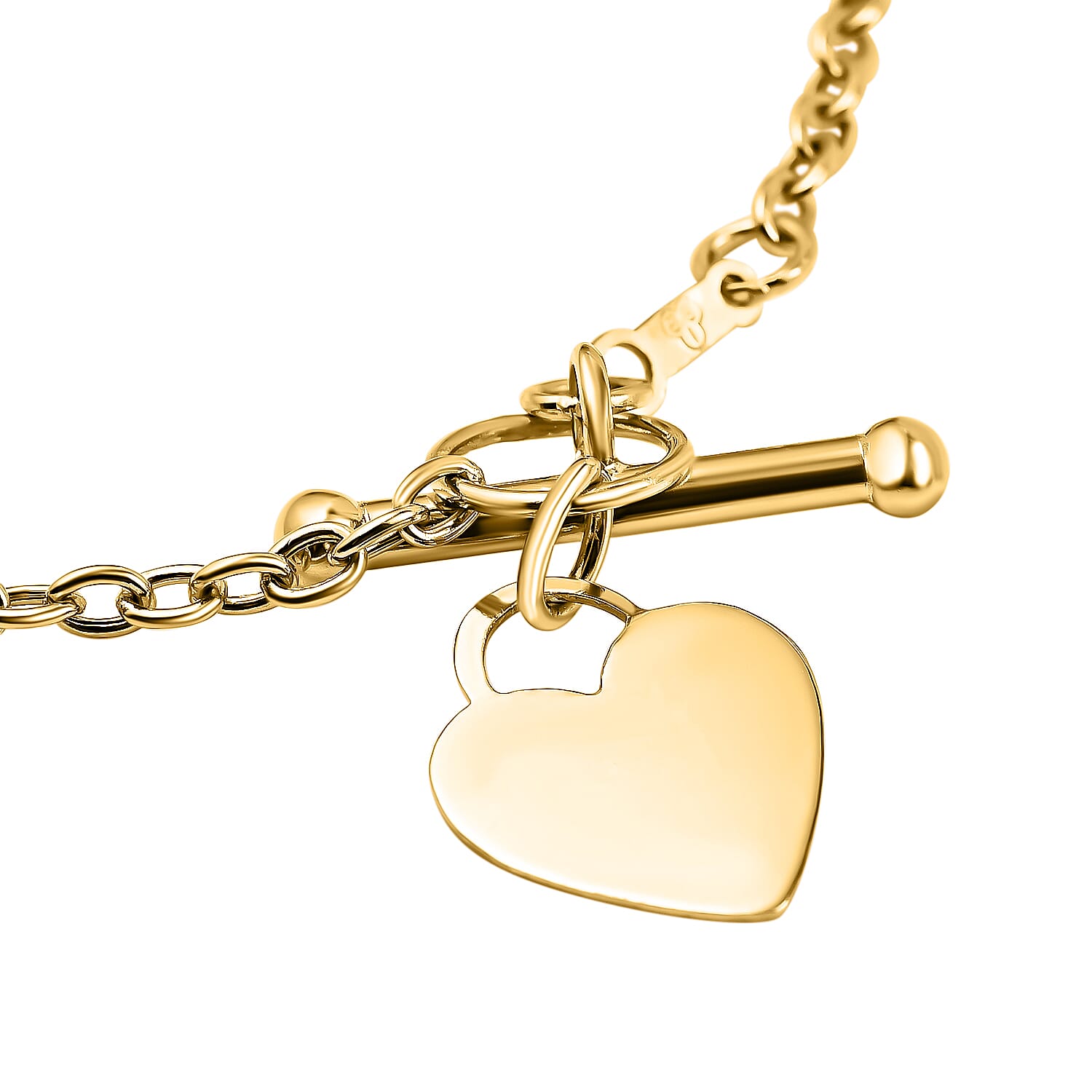 9K Yellow Gold  Bracelet (Size - 7),  Gold Wt. 1.7 Gms