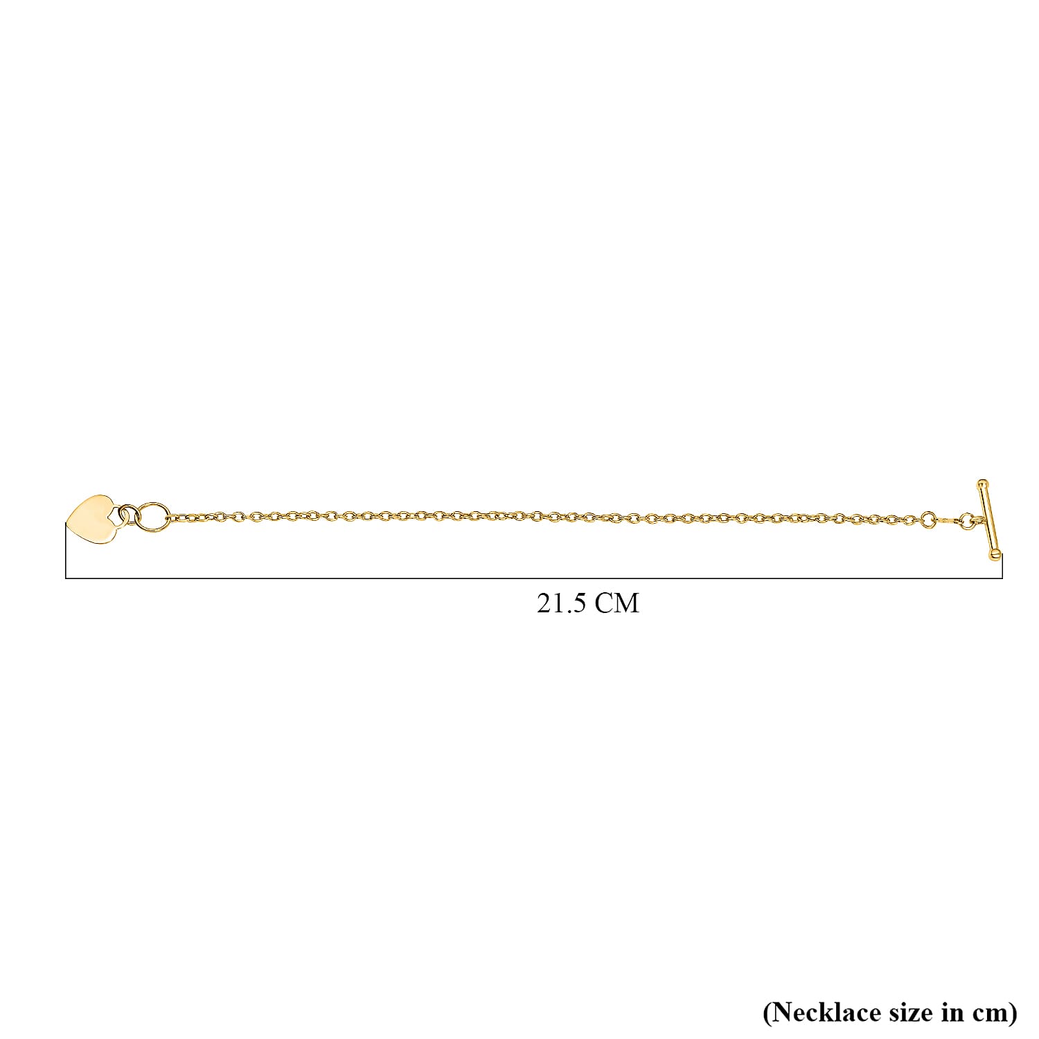 9K Yellow Gold  Bracelet (Size - 7),  Gold Wt. 1.7 Gms