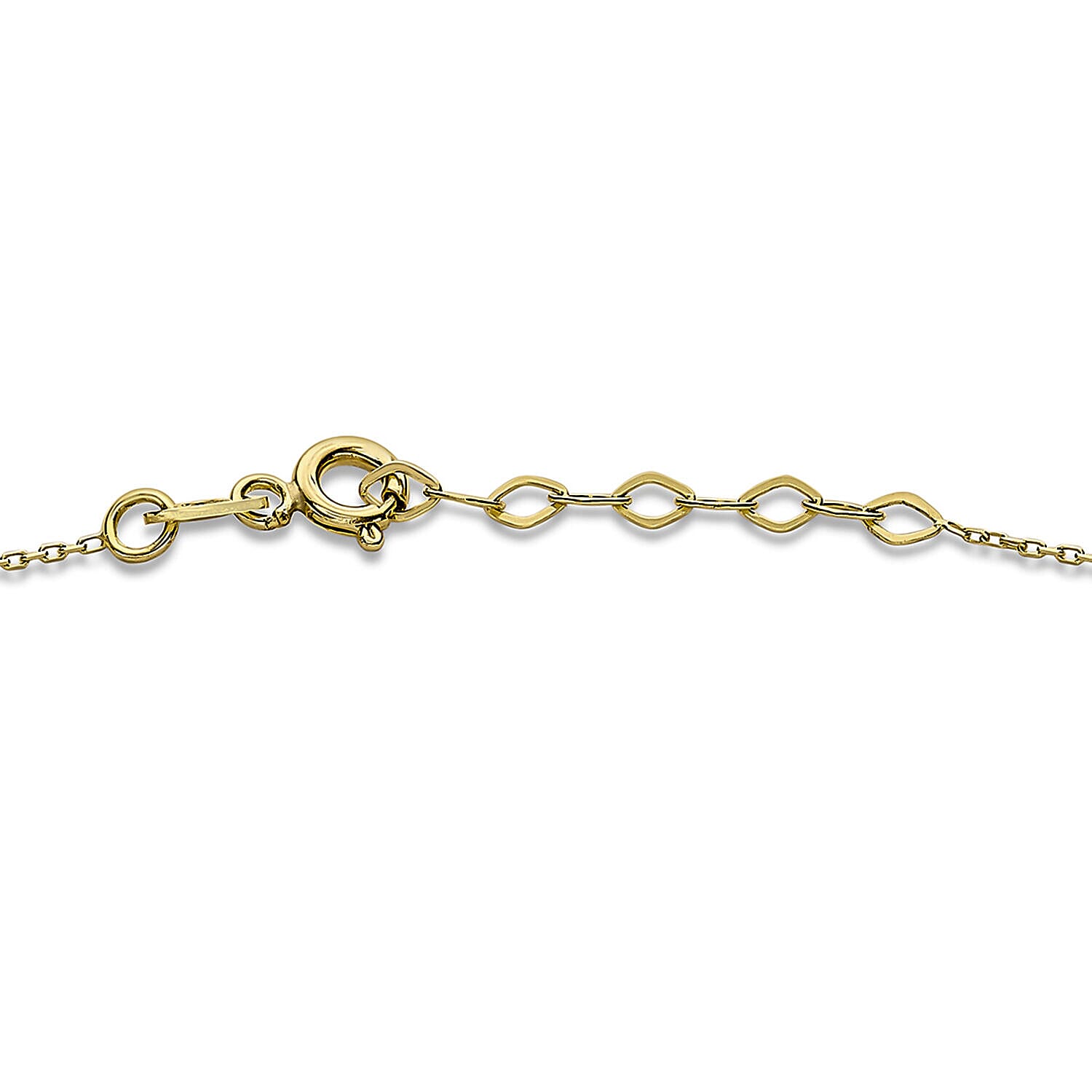 9K Yellow Gold  Anklet,  Gold Wt. 0.84 Gms