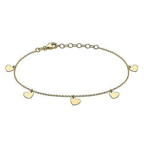 9K Yellow Gold  Bracelet (Size - 7),  Gold Wt. 1.5 Gms