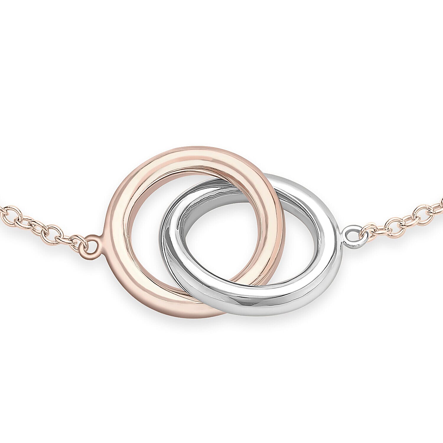 9K Rose Gold  Bracelet (Size - 7.5),  Gold Wt. 1.5 Gms