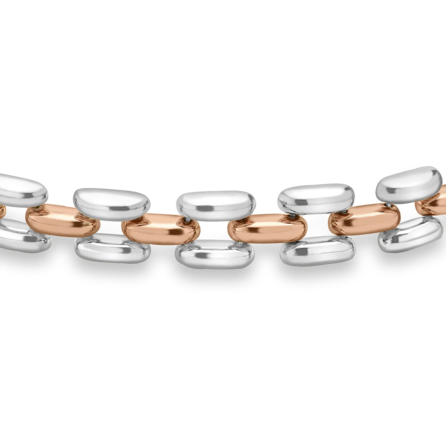9K Rose Gold  Bracelet (Size - 7.5),  Gold Wt. 8.5 Gms