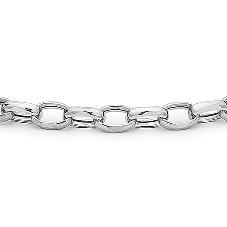 9K White Gold  Anklet,  Gold Wt. 1.9 Gms