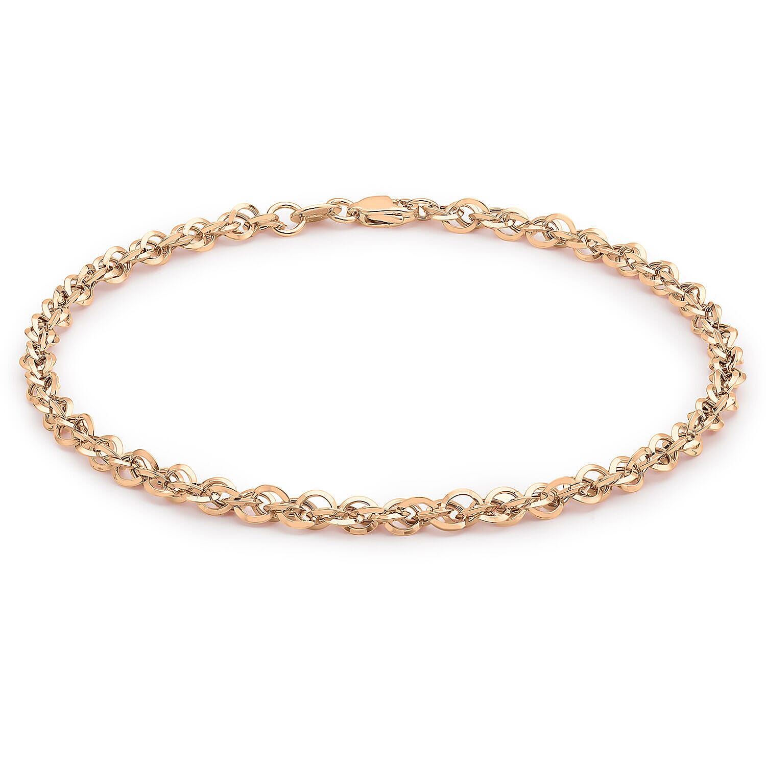 9K Rose Gold  Bracelet (Size - 7.5),  Gold Wt. 1 Gms