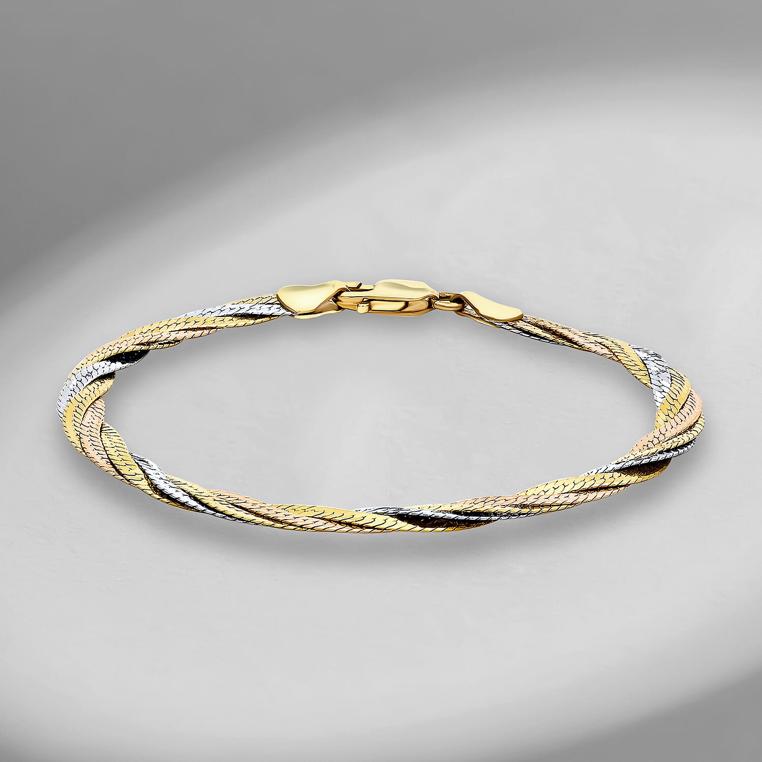 18K Rose Gold  Bracelet (Size - 7.5),  Gold Wt. 6.5 Gms