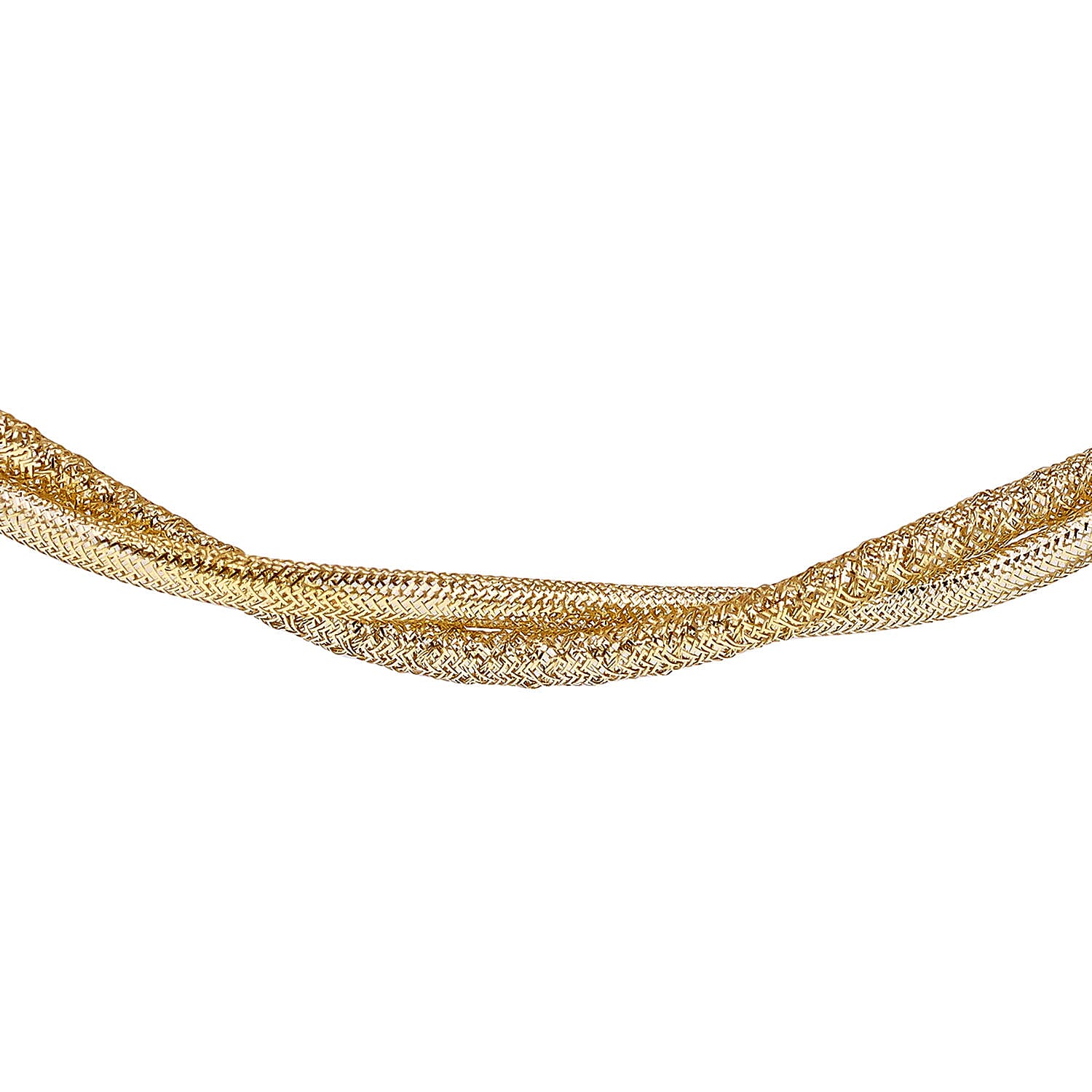 9K Yellow Gold  Chain (Size - 18),  Gold Wt. 3.9 Gms