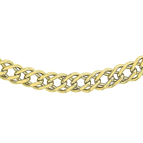 9K Yellow Gold  Chain (Size - 22),  Gold Wt. 9.1 Gms