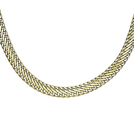 9K Yellow Gold  Chain (Size - 17),  Gold Wt. 16.2 Gms