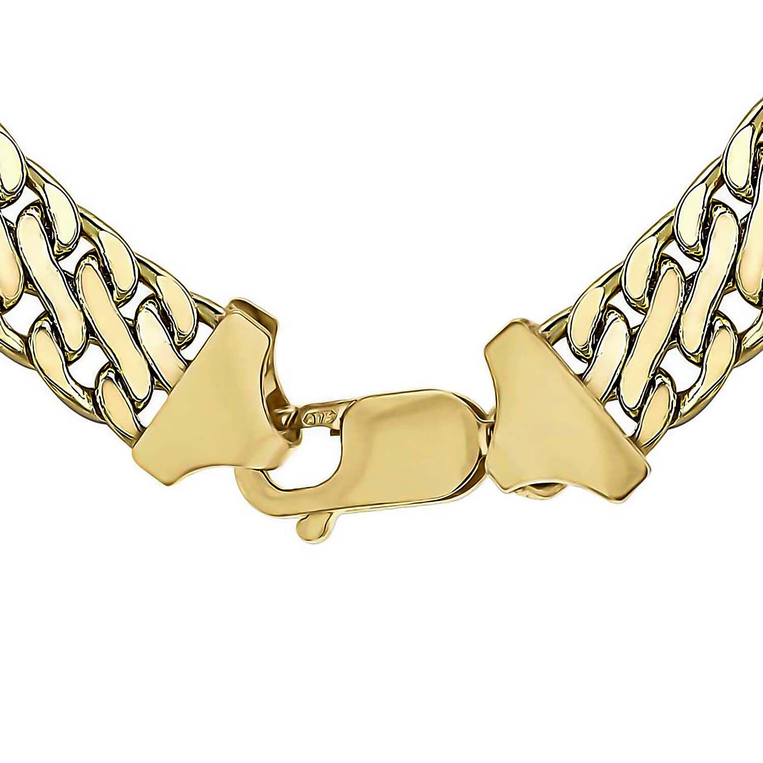 9K Yellow Gold  Chain (Size - 17),  Gold Wt. 16.2 Gms