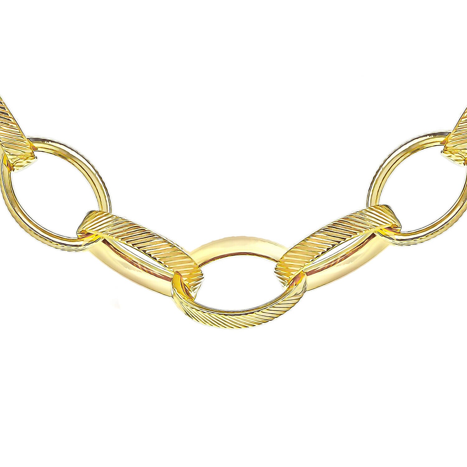 9K Yellow Gold  Chain (Size - 18),  Gold Wt. 11.6 Gms