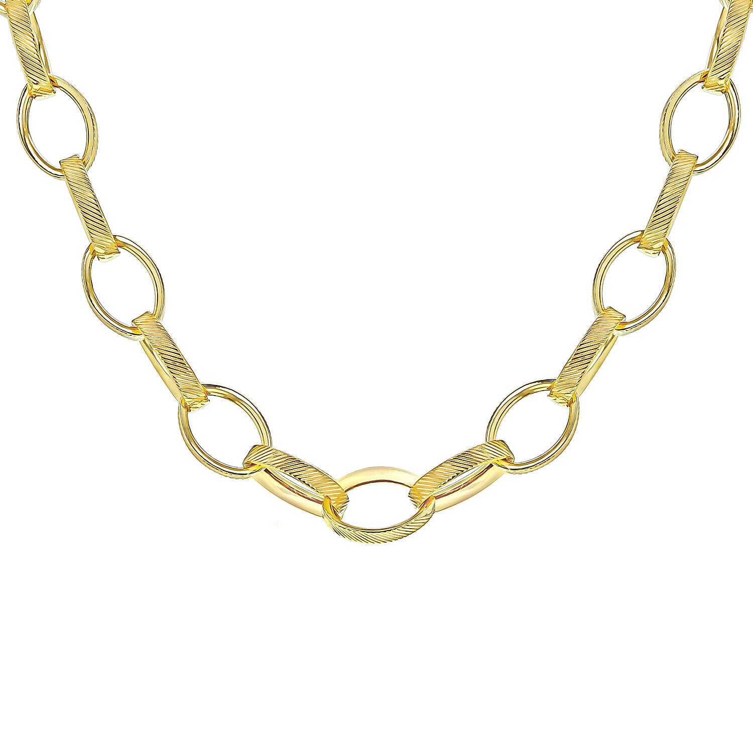 9K Yellow Gold  Chain (Size - 18),  Gold Wt. 11.6 Gms