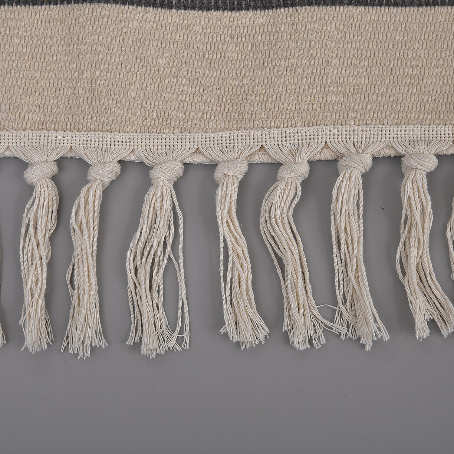 TJC Stripe Pattern Rugs with Tassel Multipurpose Carpet - Multi