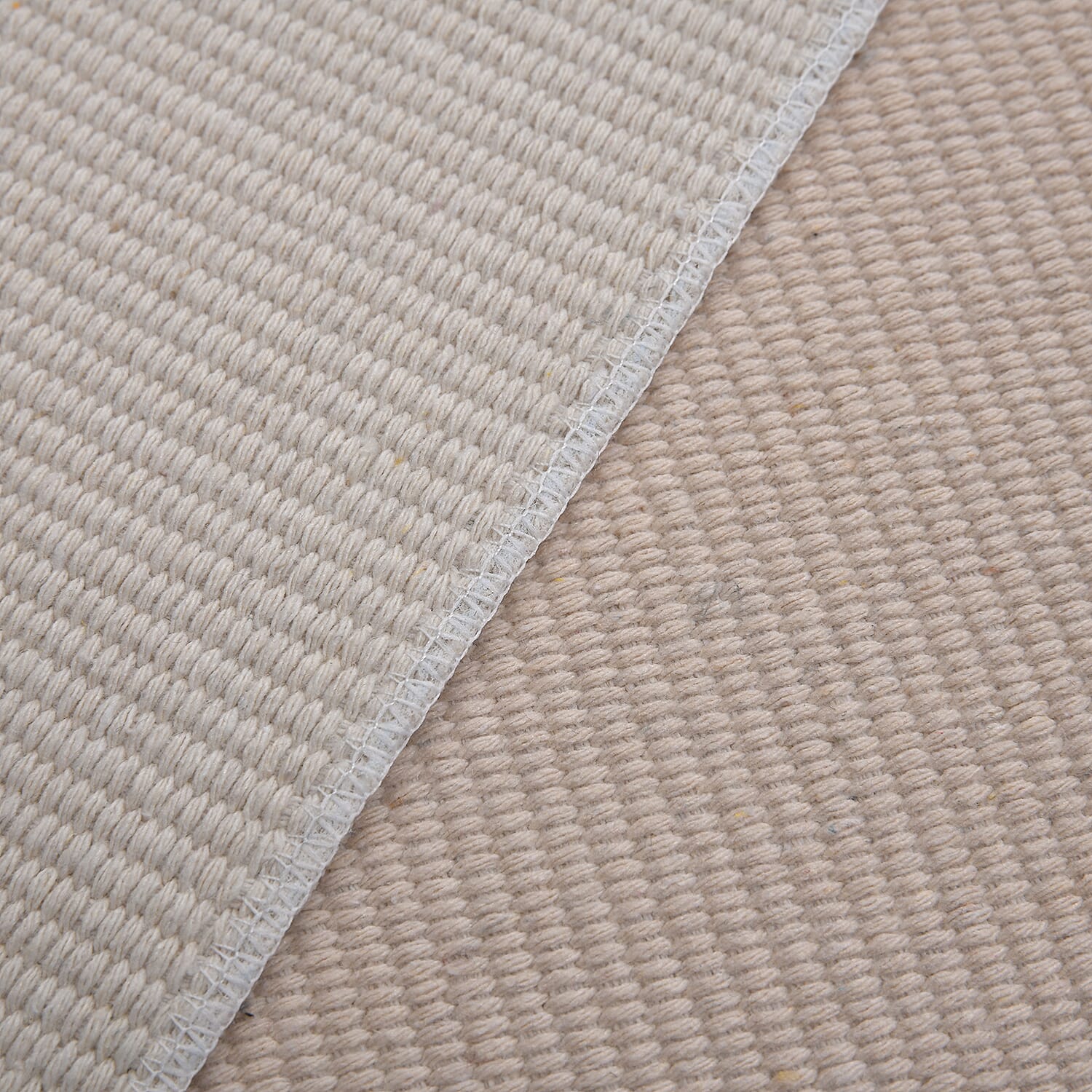 TJC Stripe Pattern Rugs with Tassel Multipurpose Carpet - Multi