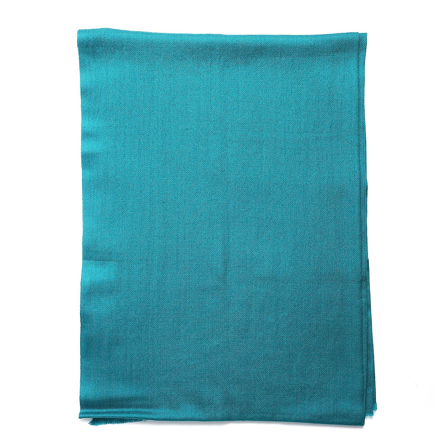 La Marey 100% Cashmere Solid Scarf (Size 198x71 cm) - Mist