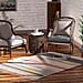 TJC Stripe Pattern Rugs with Tassel Multipurpose Carpet - Multi
