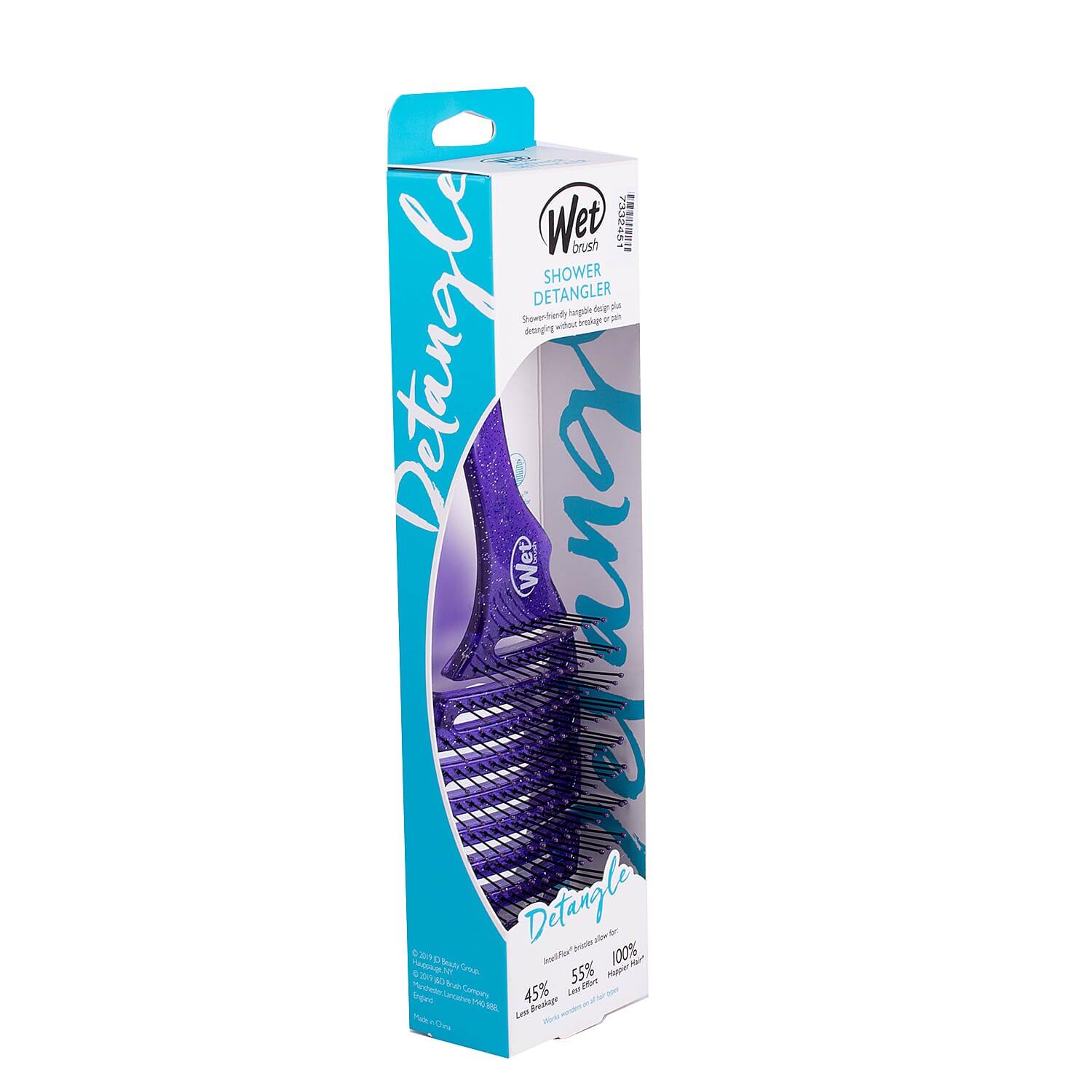 WetBrush: Shower Detangler - Purple - DO NOT SCHEDULE - FREE GIFT