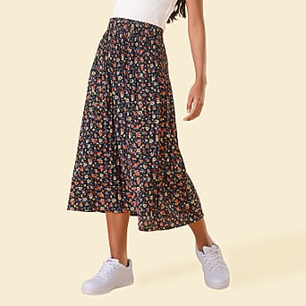 https://tjcuk.sirv.com/Products/73/3/7332694/TAMSY-Floral-Pattern-Skirt-Black-and-Multi_7332694_2.jpg?w=342&h=342