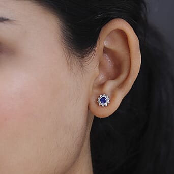 https://tjcuk.sirv.com/Products/73/3/7333817/1.3-Ct.-Blue-Sapphire-and-White-Zircon-Floral-Stud-Earrings-in-Sterlin_7333817_2.jpg?w=342&h=342