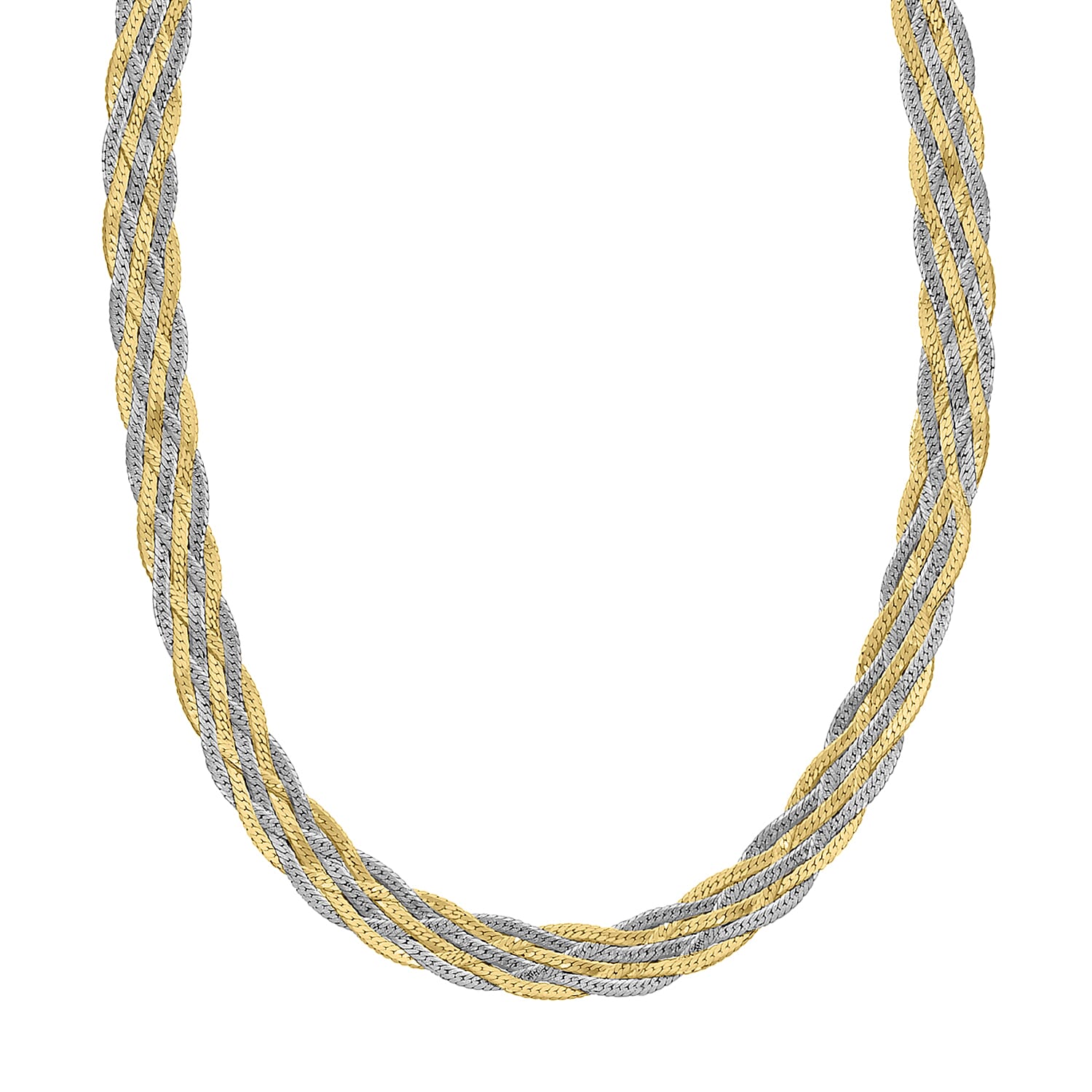 9K Yellow Gold  Chain (Size - 16),  Gold Wt. 5.5 Gms