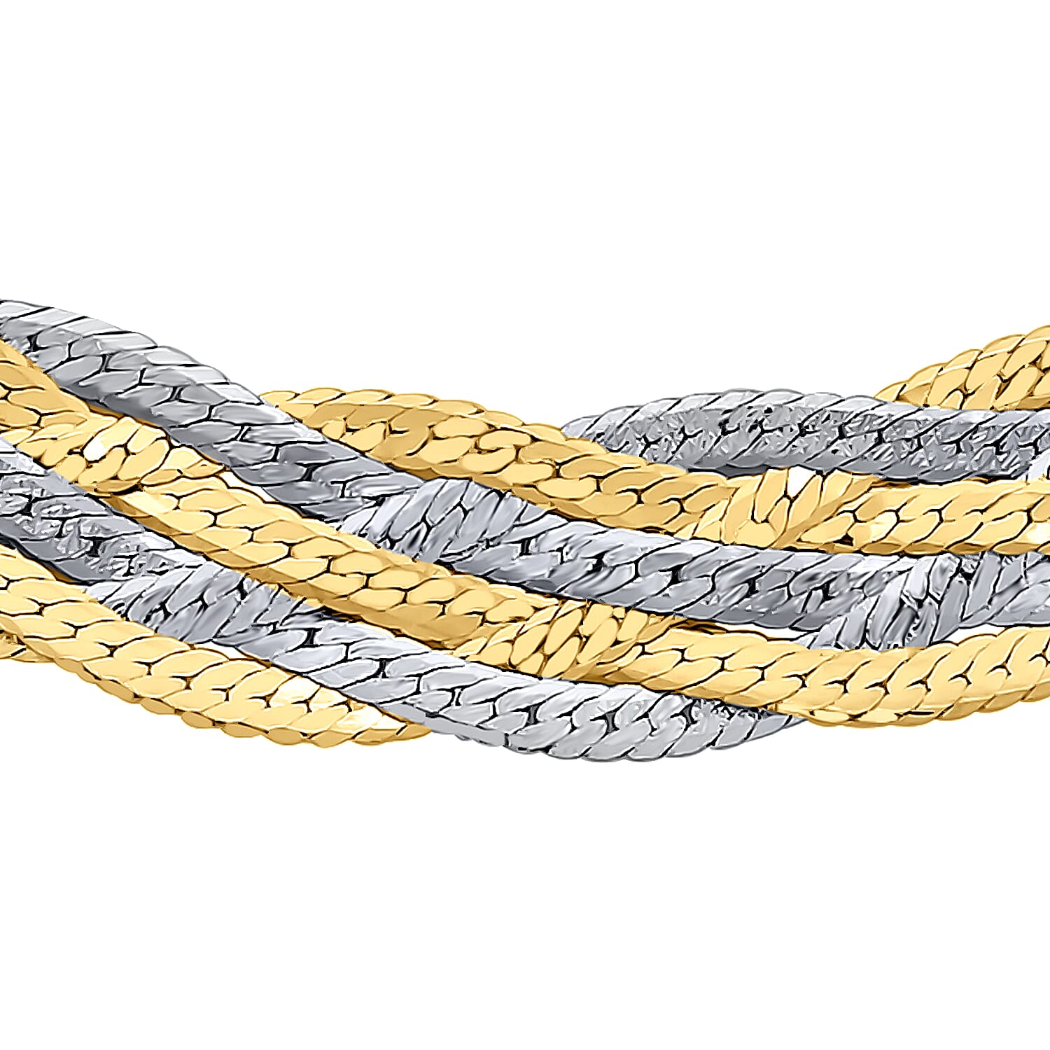 9K Yellow Gold  Chain (Size - 16),  Gold Wt. 5.5 Gms