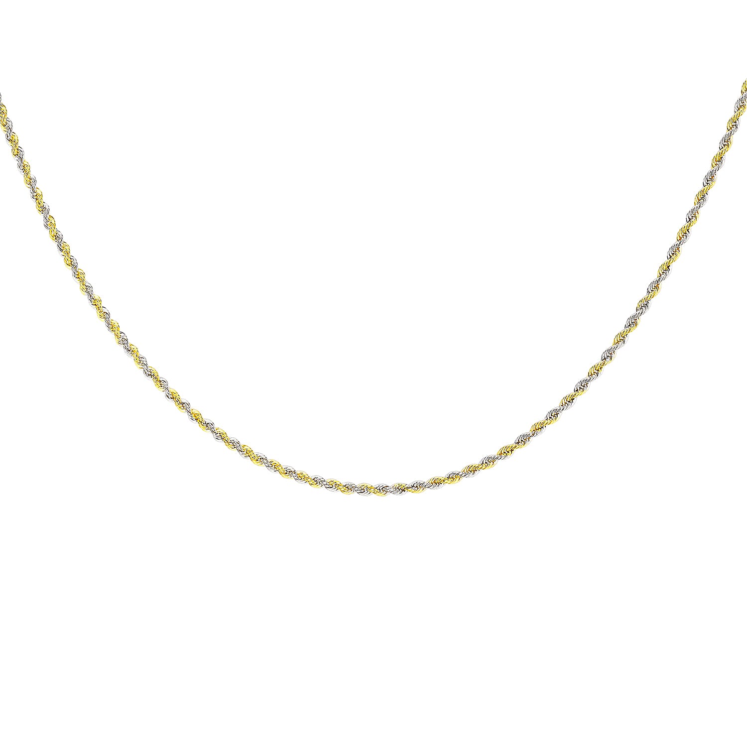 9K Yellow Gold  Chain (Size - 20),  Gold Wt. 1.8 Gms