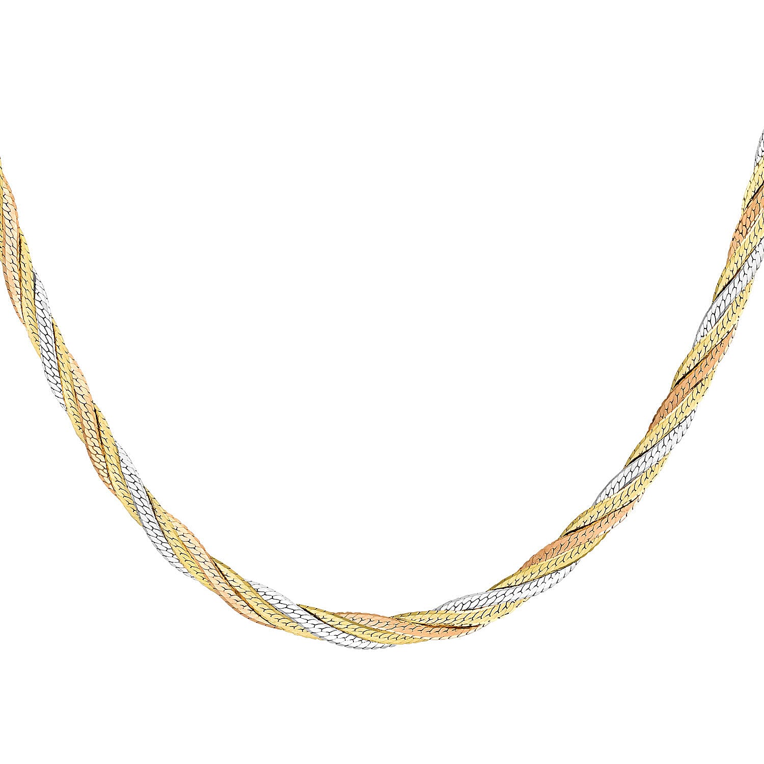 9K Yellow Gold  Chain (Size - 16),  Gold Wt. 9.2 Gms