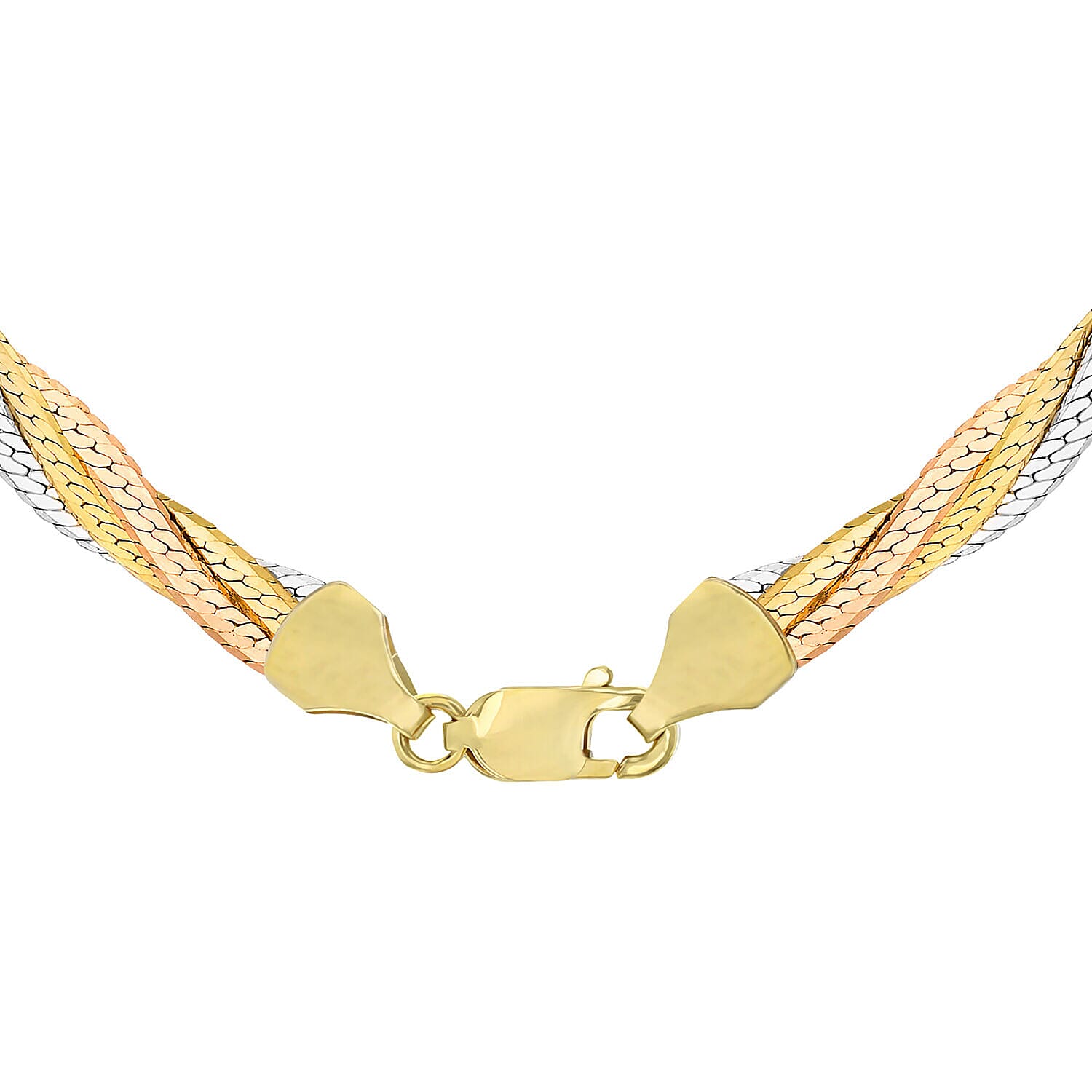 9K Yellow Gold  Chain (Size - 16),  Gold Wt. 9.2 Gms