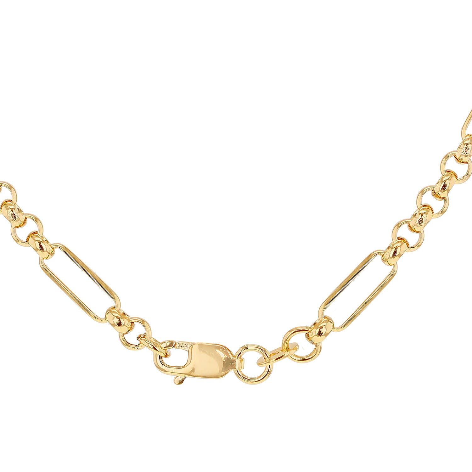 18K Yellow Gold  Chain (Size - 18),  Gold Wt. 6.8 Gms