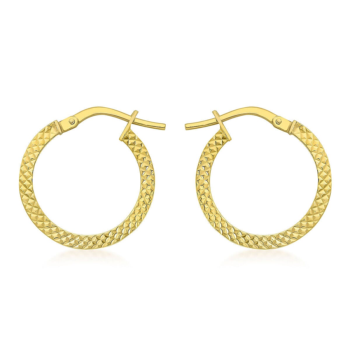 9K Yellow Gold  Earring,  Gold Wt. 1.1 Gms