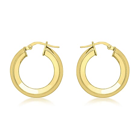 9K Yellow Gold  Earring,  Gold Wt. 1.7 Gms
