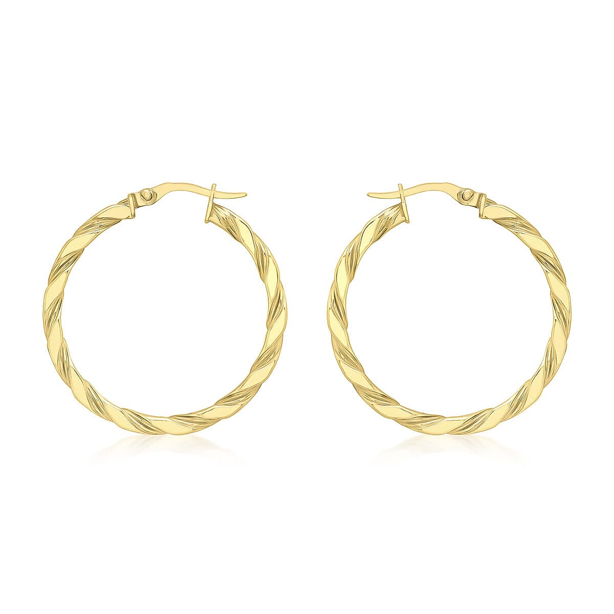 9K Yellow Gold  Earring,  Gold Wt. 1.7 Gms