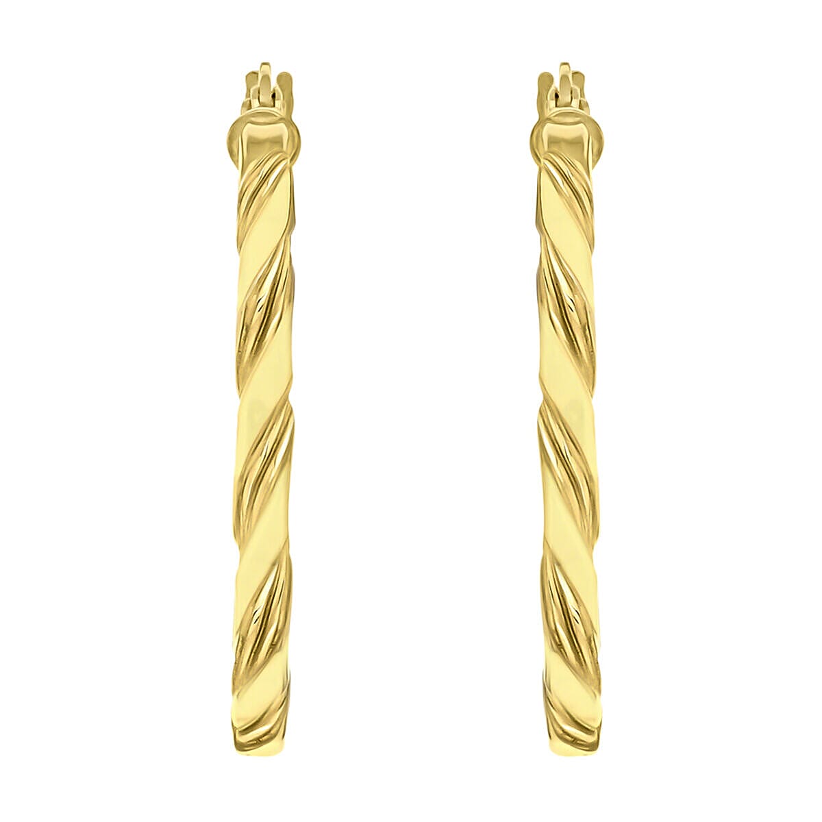 9K Yellow Gold  Earring,  Gold Wt. 1.7 Gms