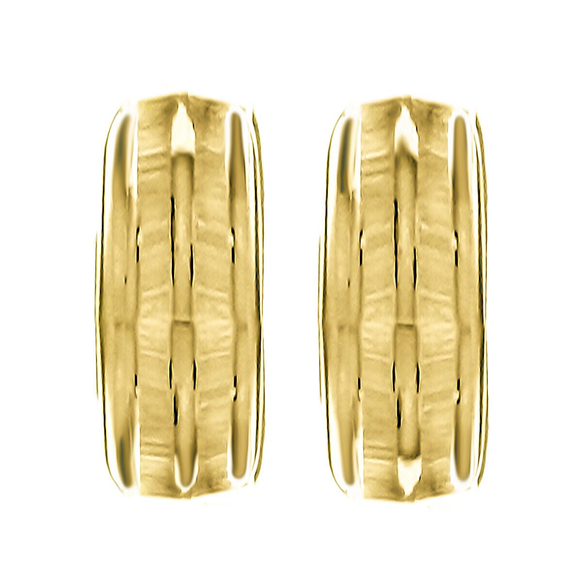 9K Yellow Gold  Earring,  Gold Wt. 0.87 Gms