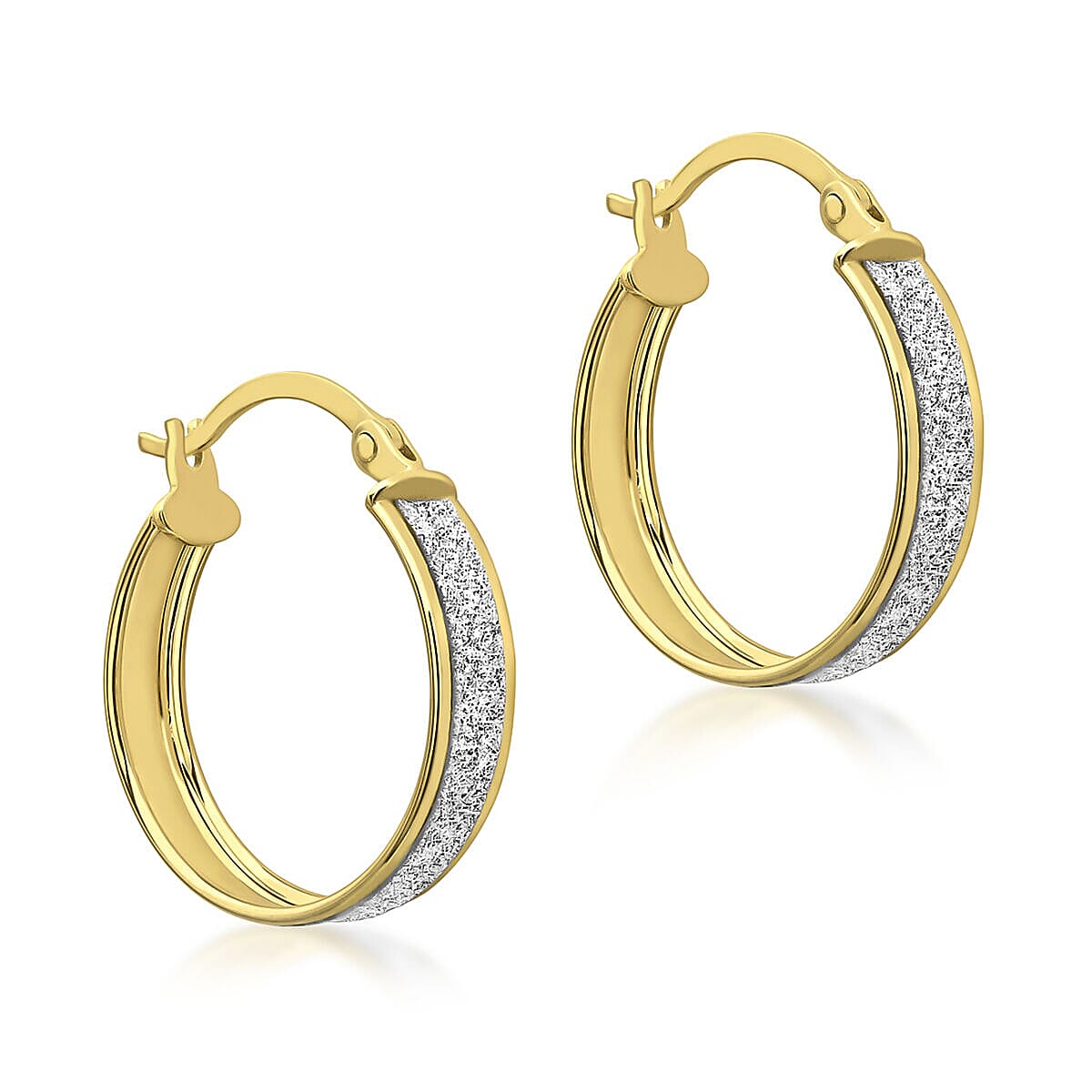 9K Yellow Gold  Earring,  Gold Wt. 1.4 Gms