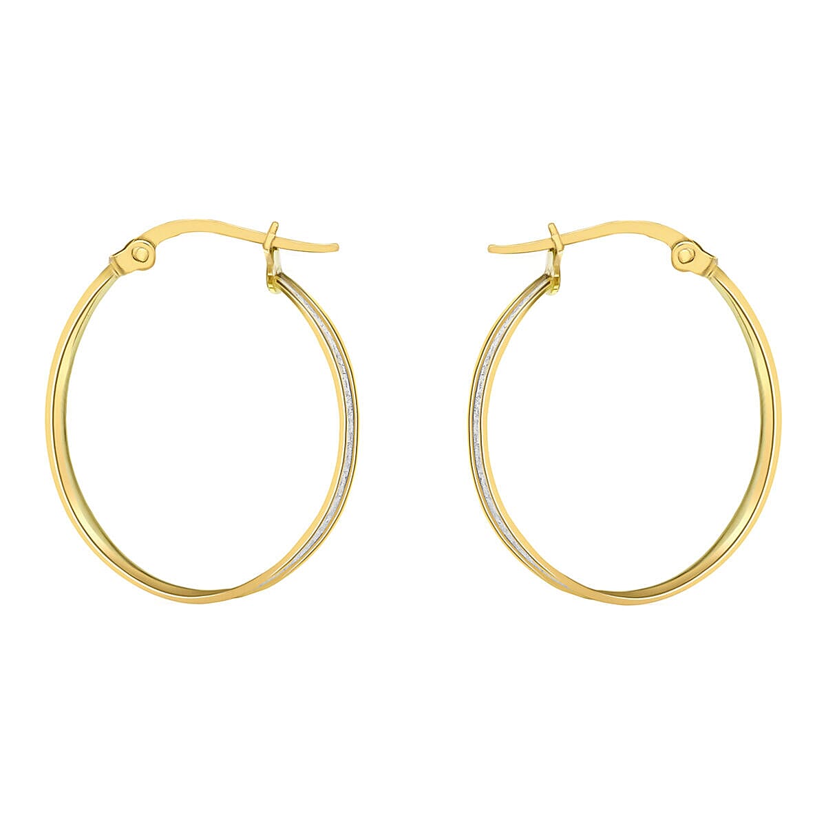 9K Yellow Gold  Earring,  Gold Wt. 1.4 Gms