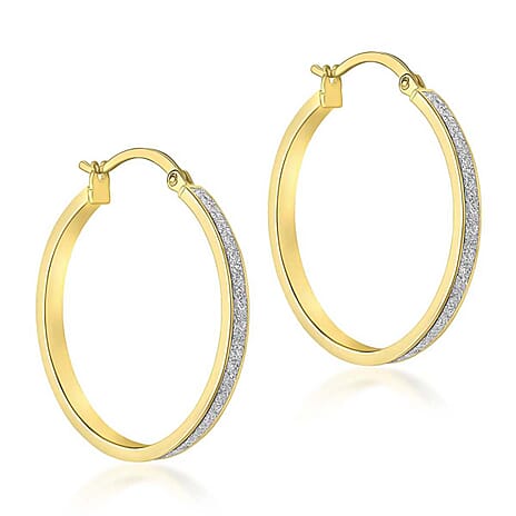 9K Yellow Gold  Earring,  Gold Wt. 2.6 Gms