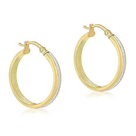 9K Yellow Gold  Earring,  Gold Wt. 1.7 Gms