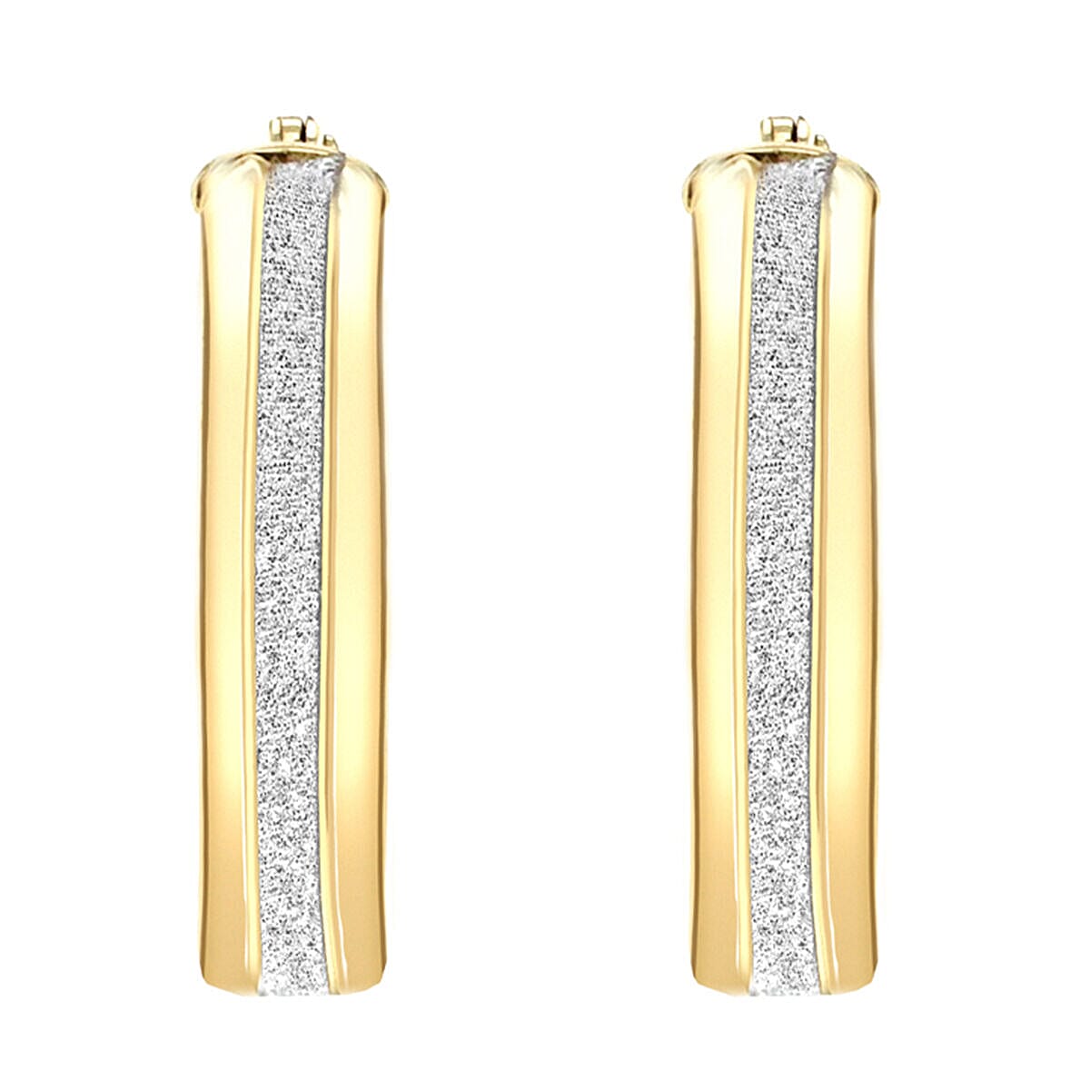 9K Yellow Gold  Earring,  Gold Wt. 1.7 Gms