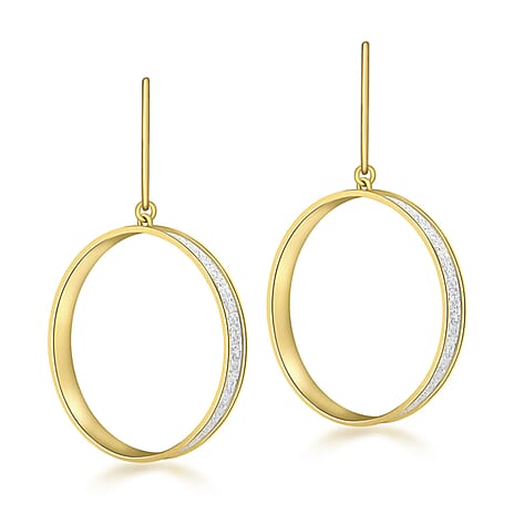 9K Yellow Gold  Earring,  Gold Wt. 3.1 Gms