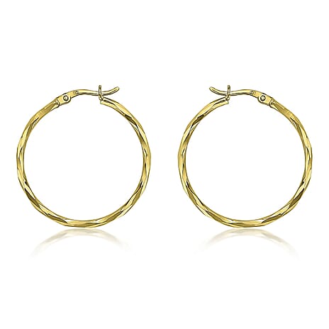9K Yellow Gold  Earring,  Gold Wt. 1.5 Gms