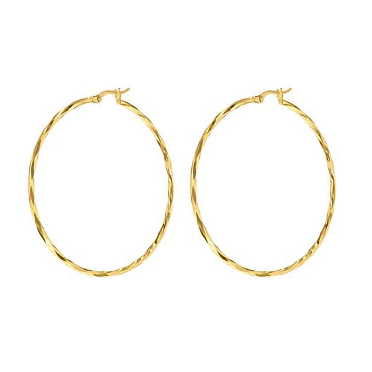9K Yellow Gold  Earring,  Gold Wt. 1.5 Gms