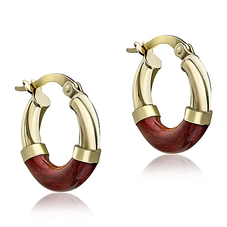 9K Yellow Gold  Earring,  Gold Wt. 1.5 Gms