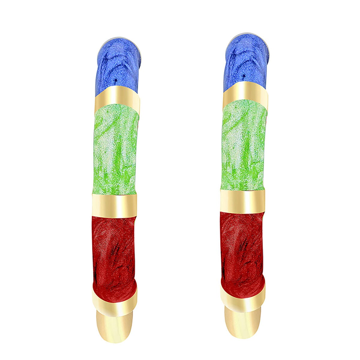 9K Yellow Gold  Earring,  Gold Wt. 2.6 Gms