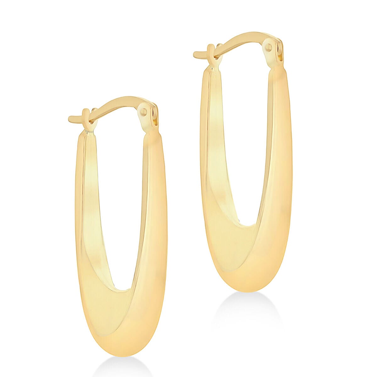 9K Yellow Gold  Earring,  Gold Wt. 1.7 Gms