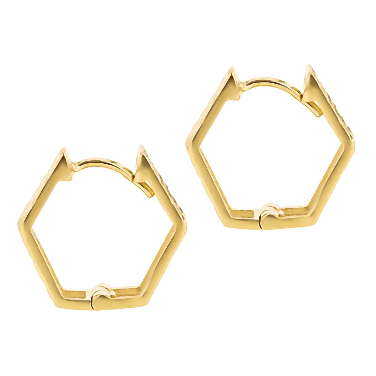 9K Yellow Gold  Earring,  Gold Wt. 1.9 Gms