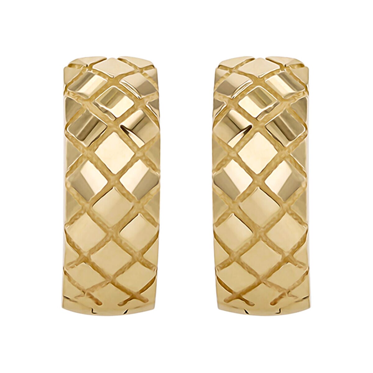 9K Yellow Gold  Earring,  Gold Wt. 1.2 Gms