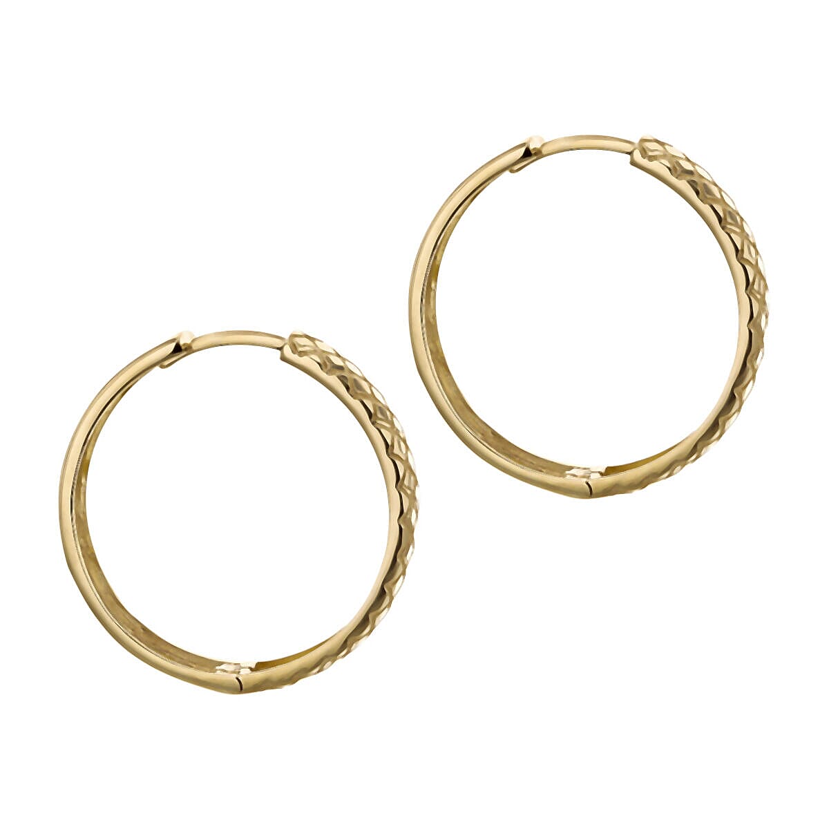9K Yellow Gold  Earring,  Gold Wt. 2.3 Gms